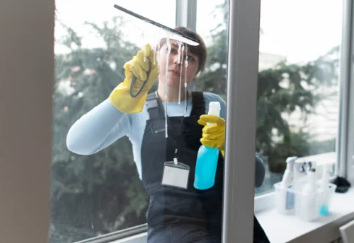 Nettoyage de vitres intérieures et extérieures à Ouerre